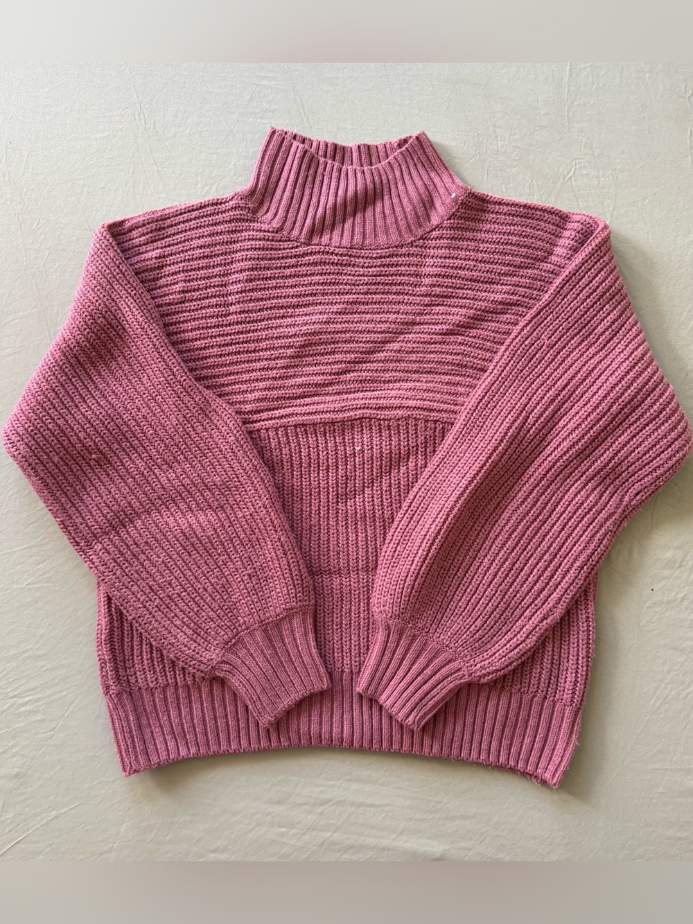 Threadbare Veronica Ribbed Mock Neck Sweater - Picture 5 of 8